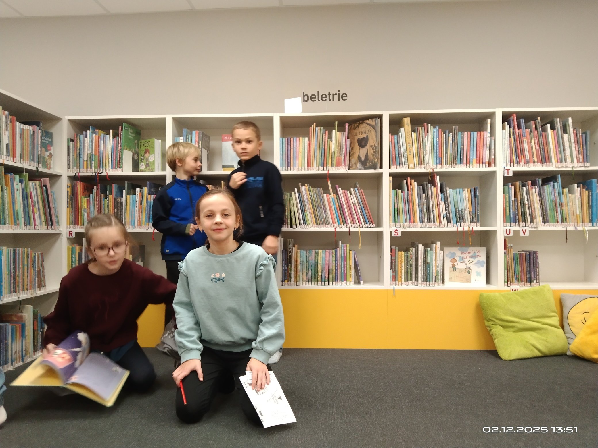 ŠD - Mikulášský program v dětském oddělení knihovny