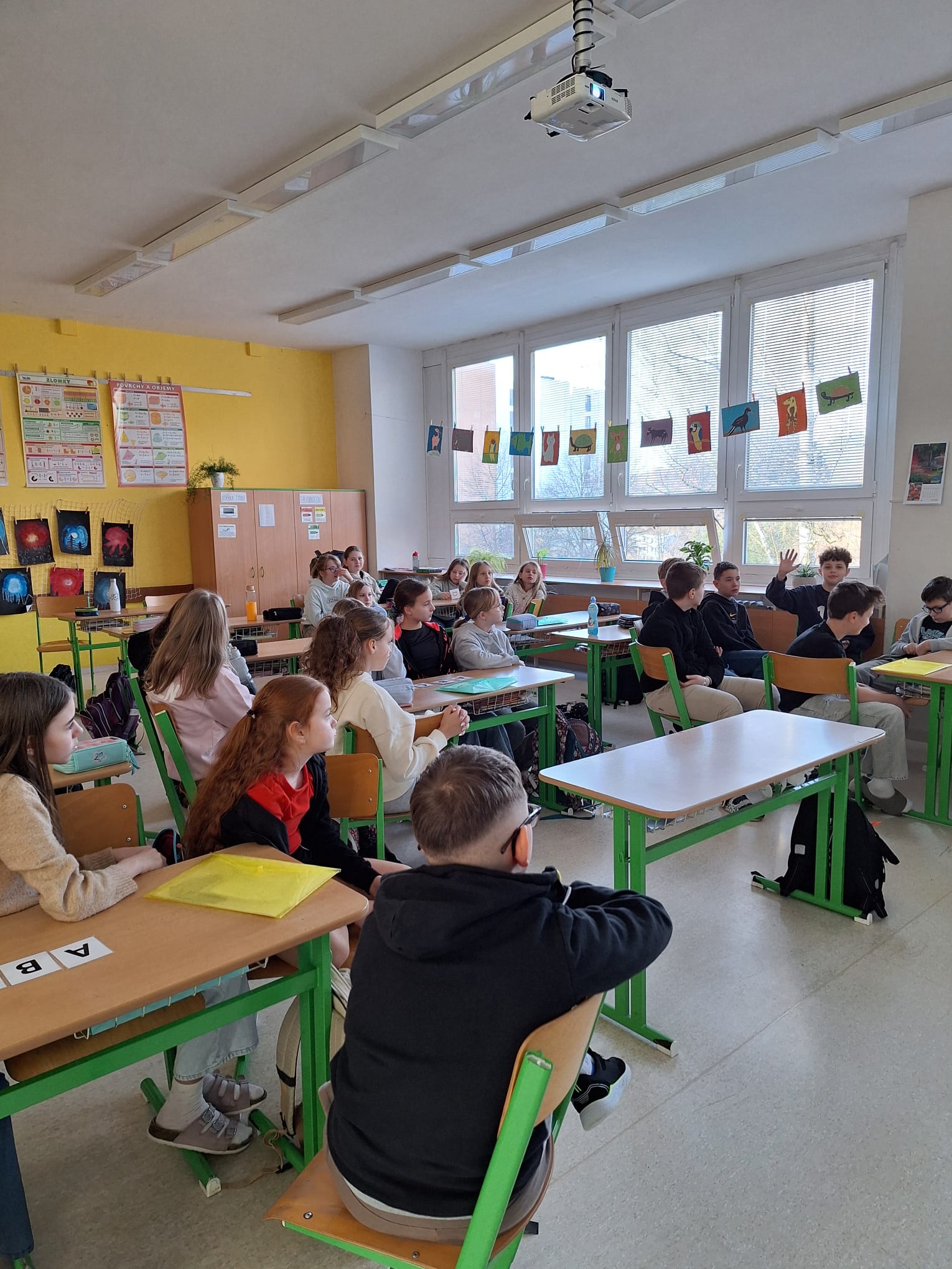 Moderní je nekouřit – beseda žáků 5. B