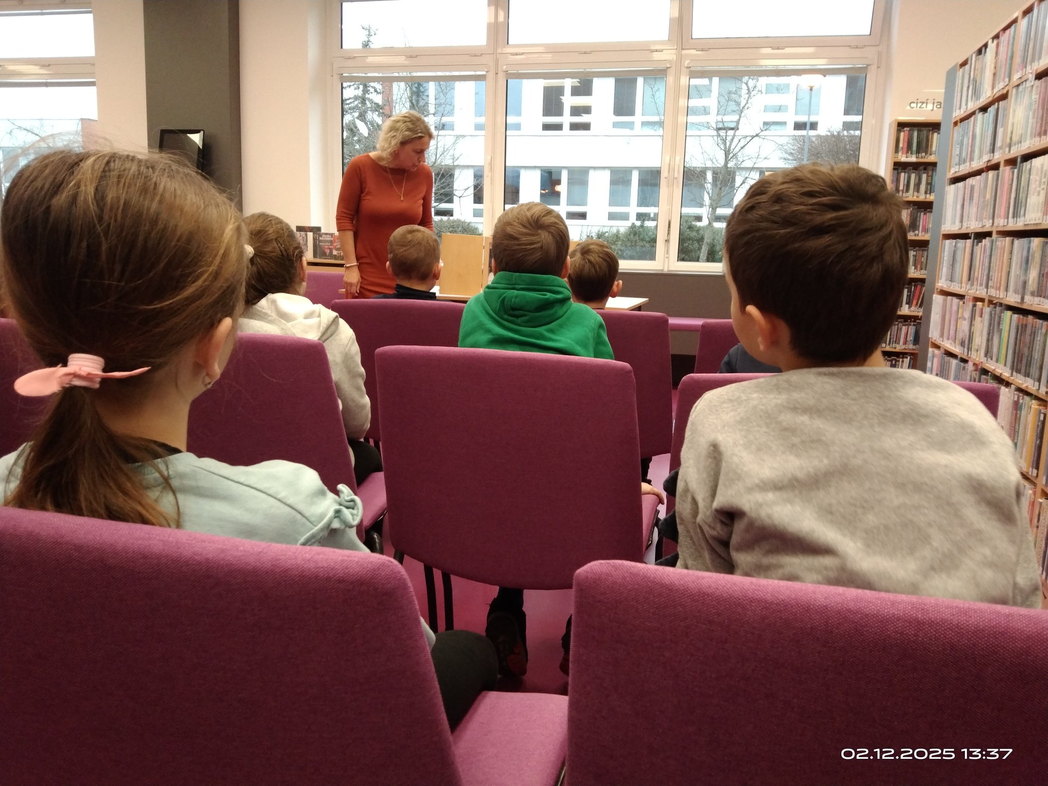 ŠD - Mikulášský program v dětském oddělení knihovny