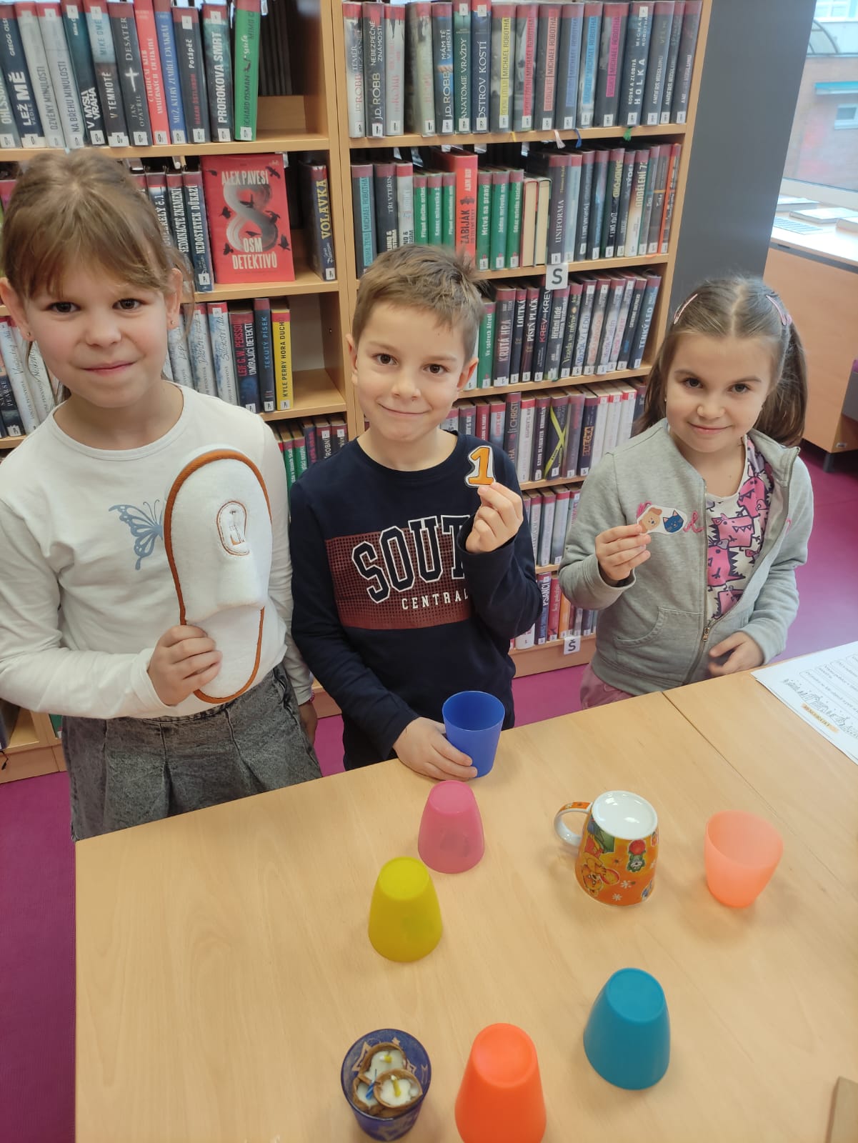 ŠD - Vánoční program v knihovně 4. oddělení 