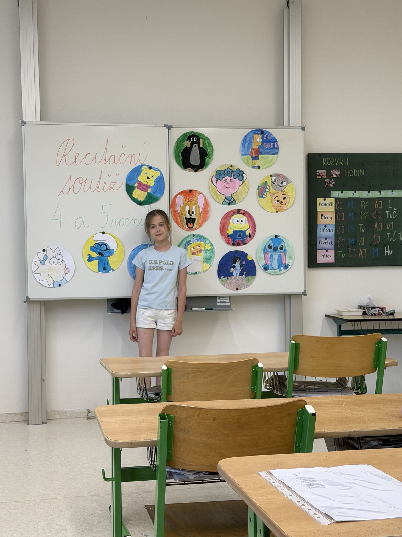Školní kolo recitační soutěže žáků 4. a 5. tříd