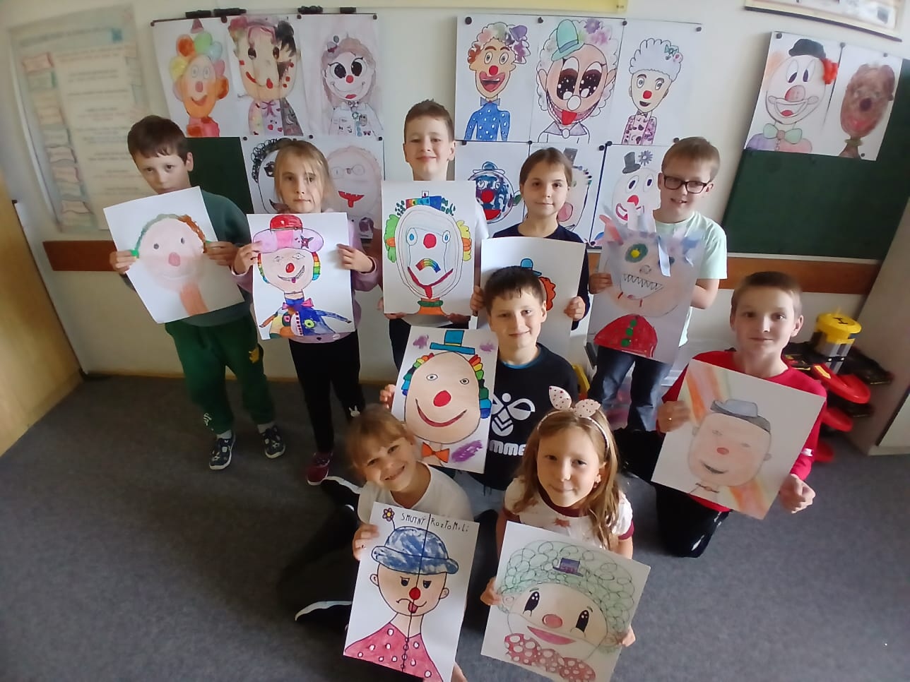 ŠD - Soutěž o nejlepšího namalovaného klauna