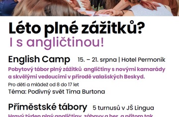 Letní tábory s angličtinou - Lingua