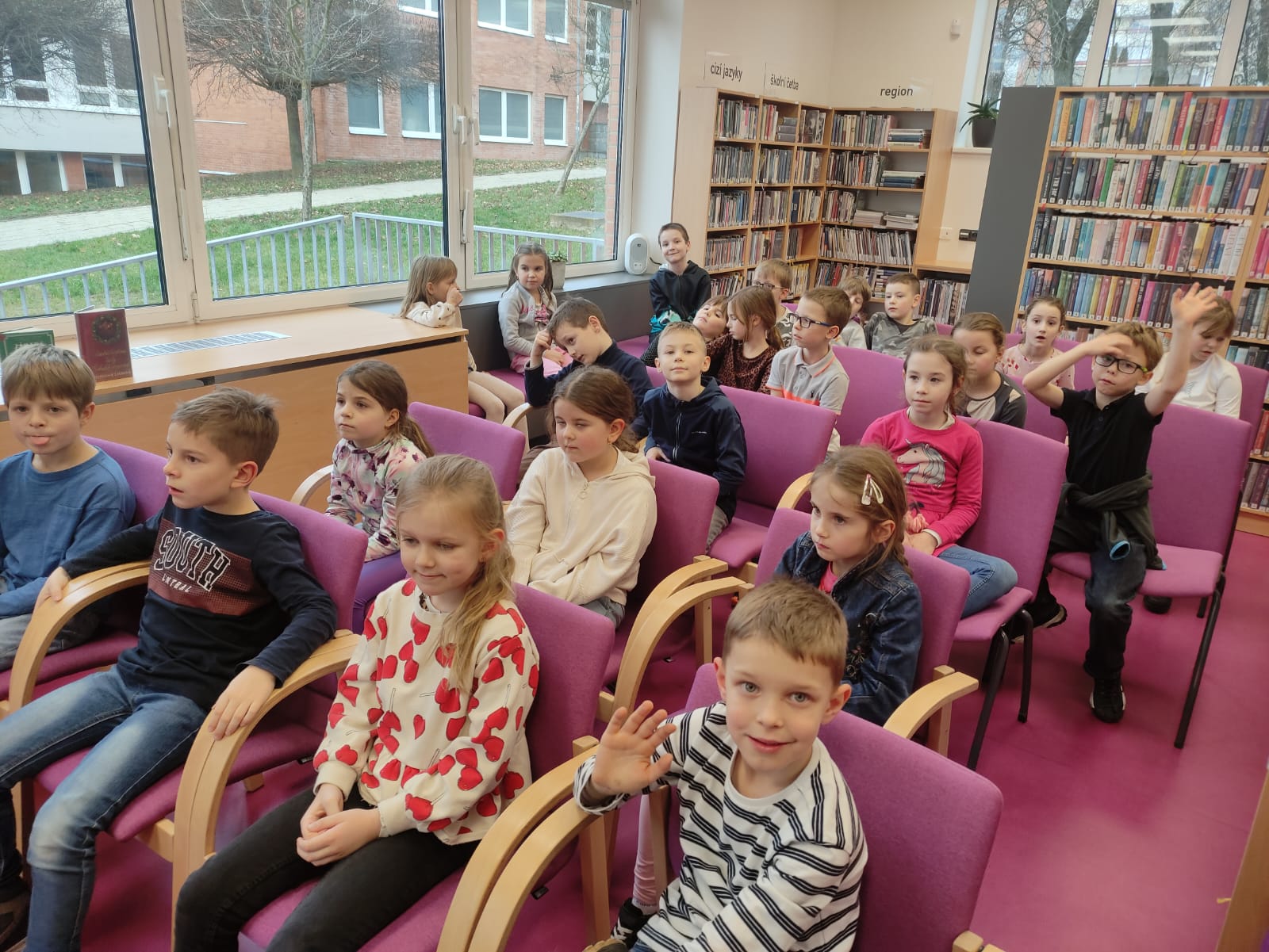 ŠD - Vánoční program v knihovně 4. oddělení 