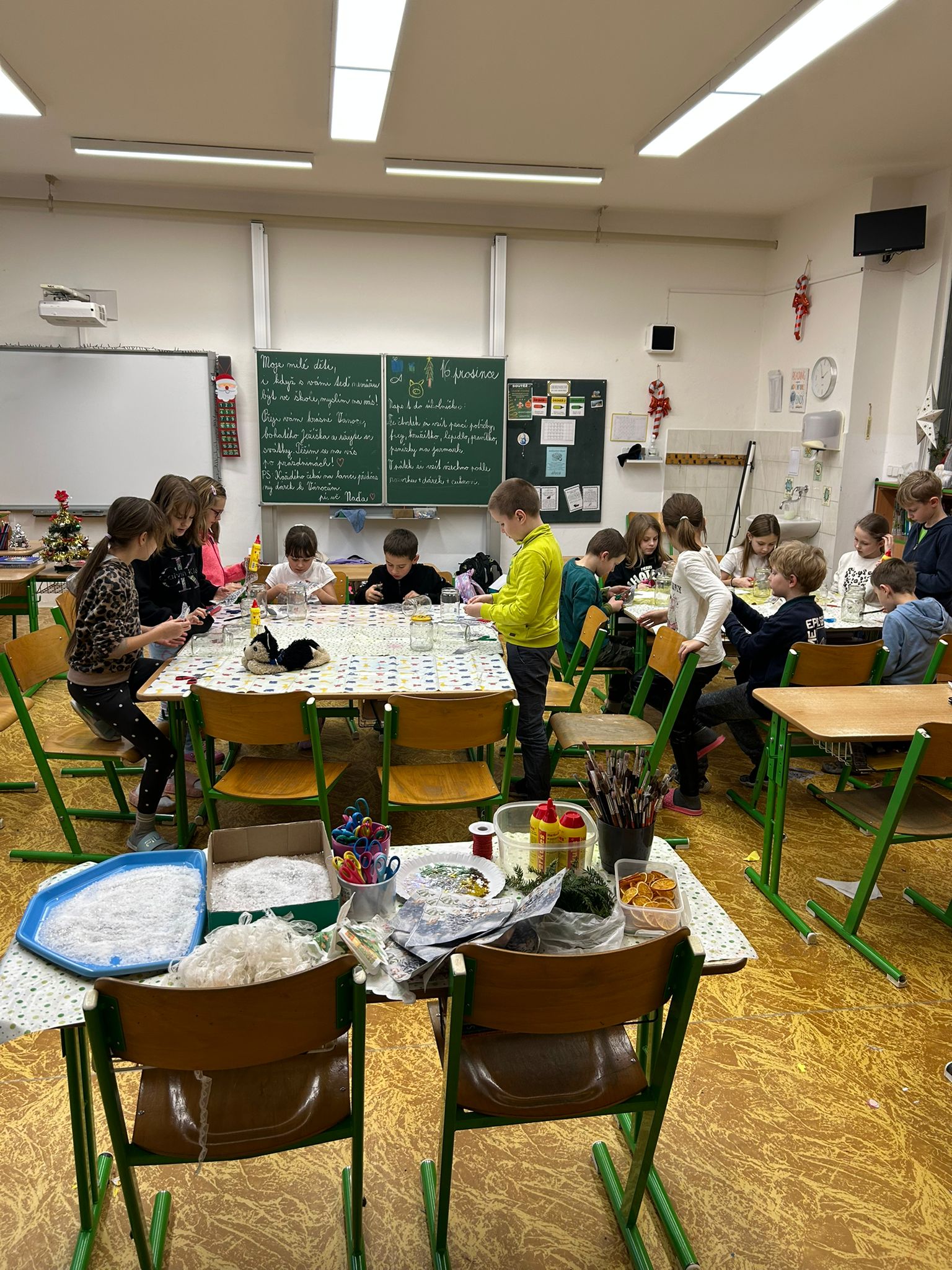 ŠD - Vánoční tvoření 