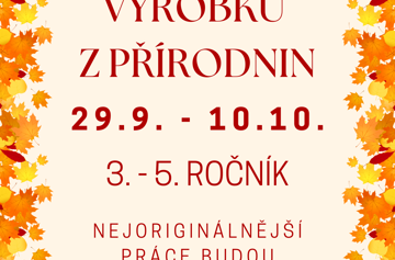 Výstava výrobků z přírodnin