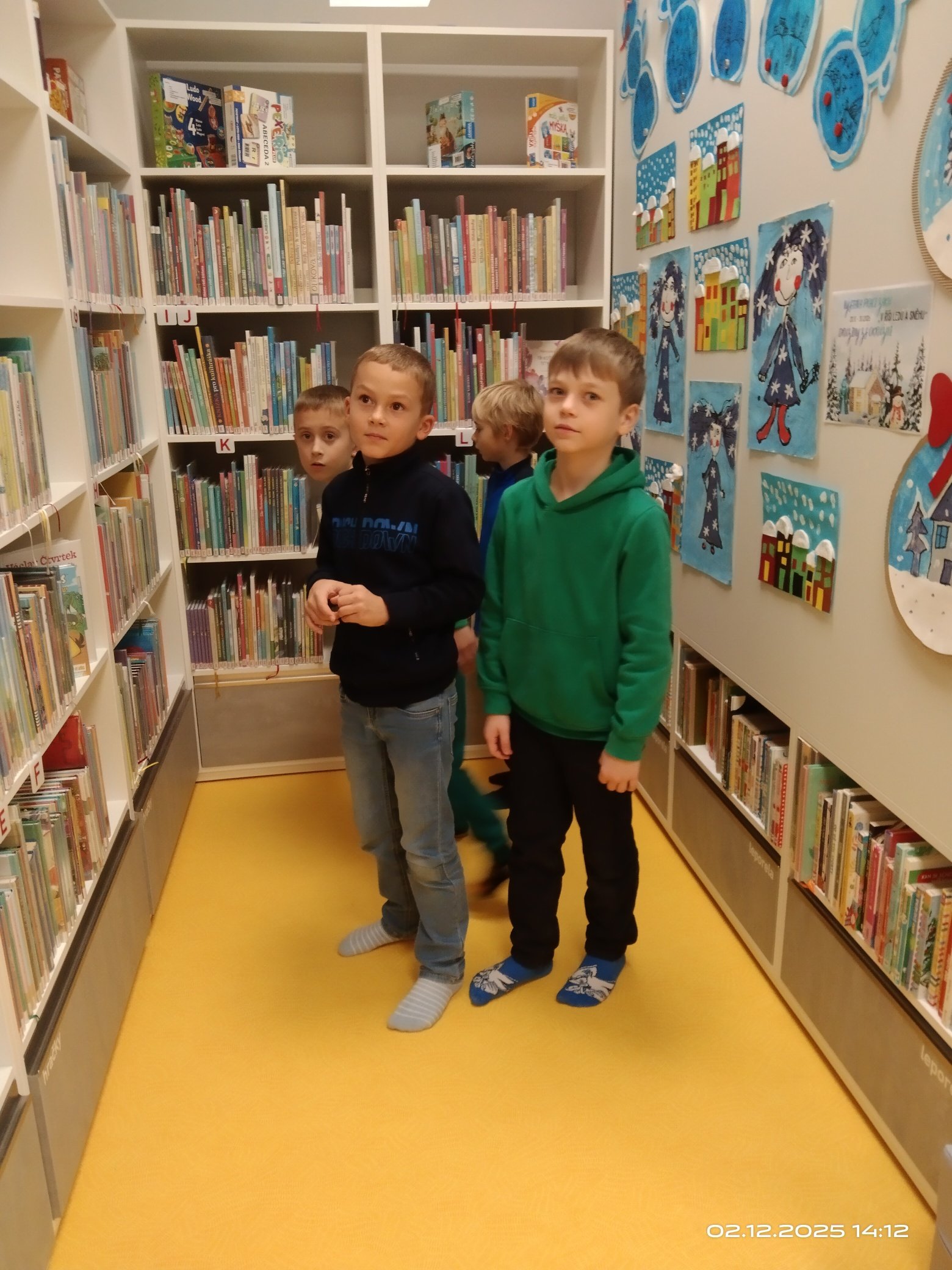 ŠD - Mikulášský program v dětském oddělení knihovny