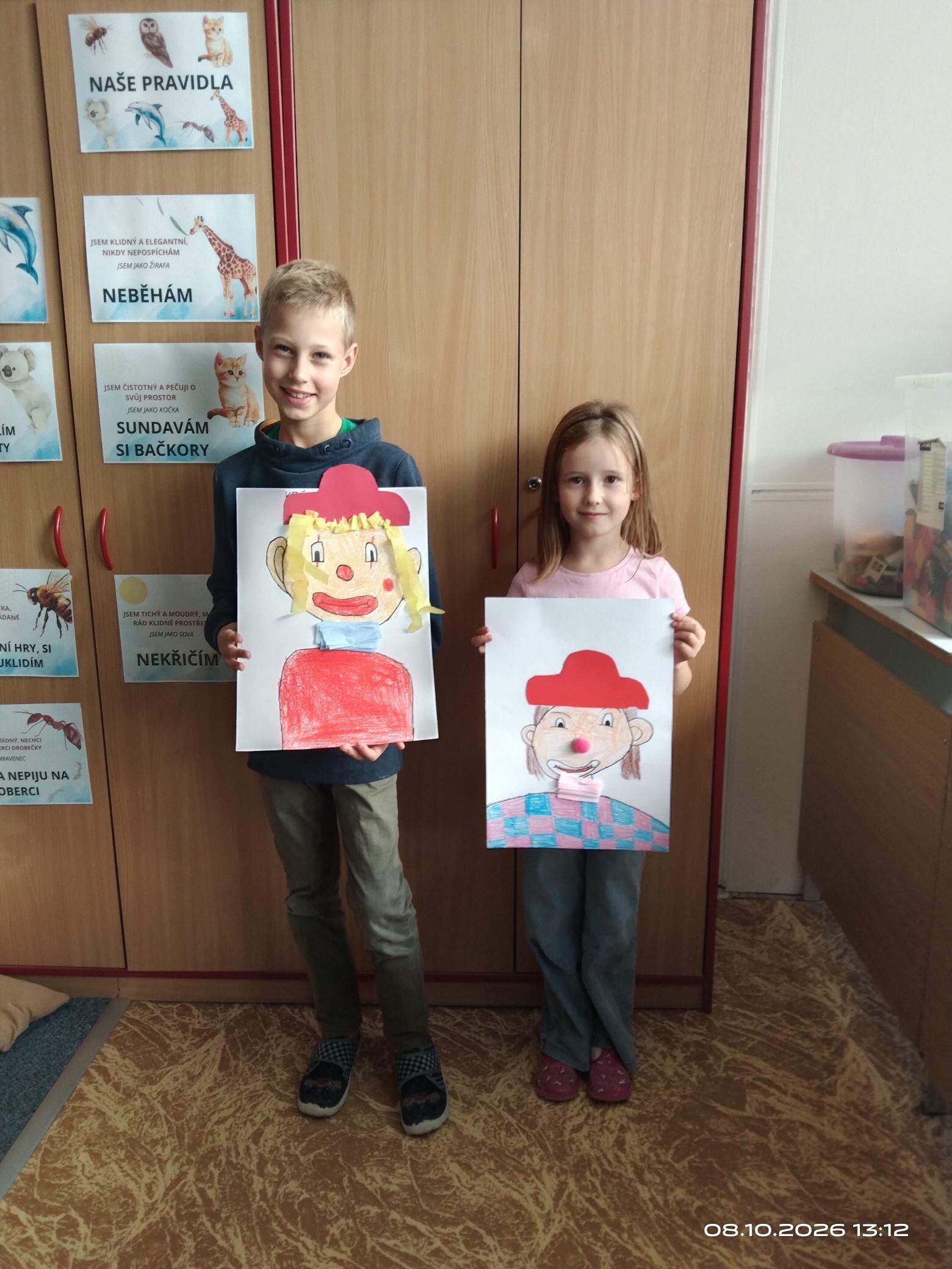ŠD - Soutěž o nejlepšího namalovaného klauna