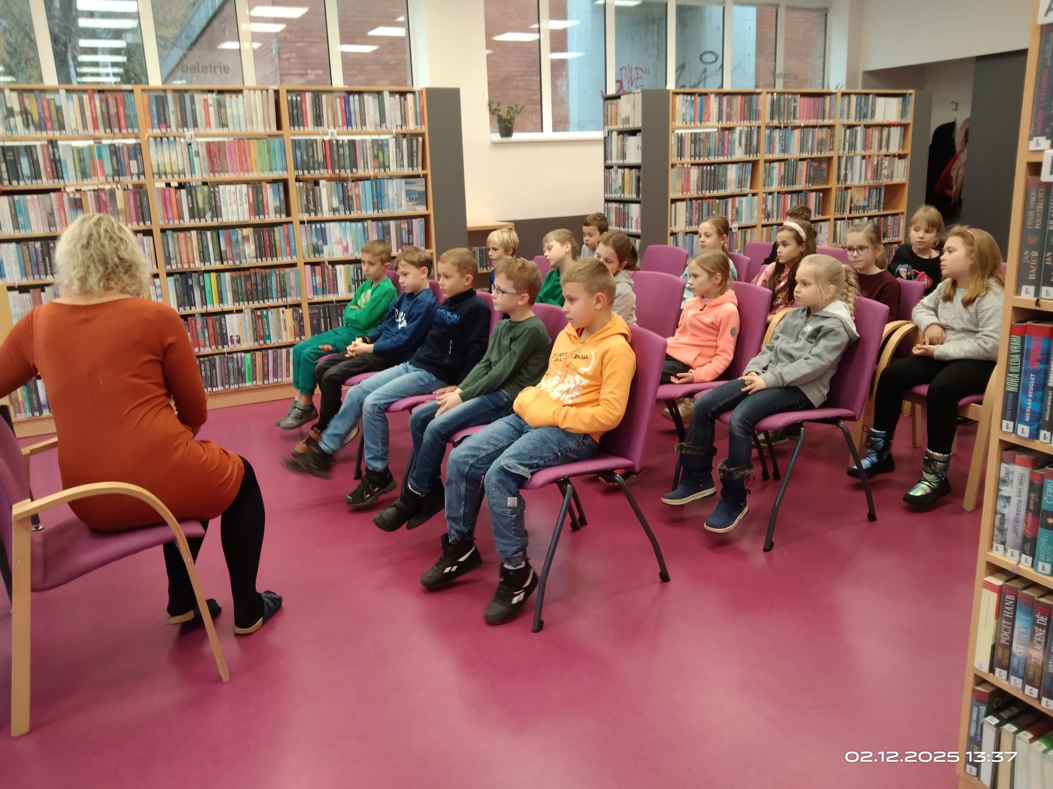 ŠD - Mikulášský program v dětském oddělení knihovny