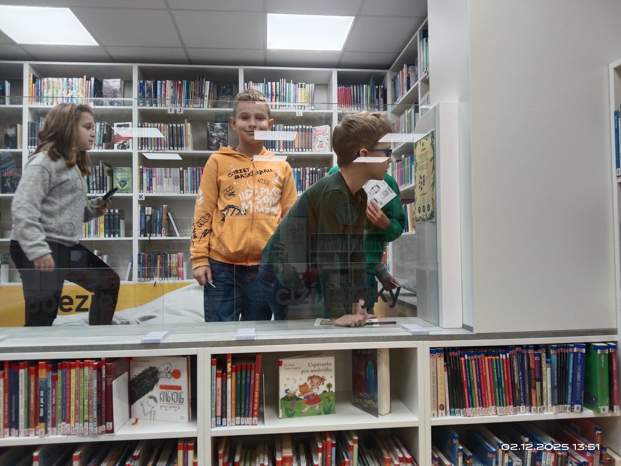ŠD - Mikulášský program v dětském oddělení knihovny