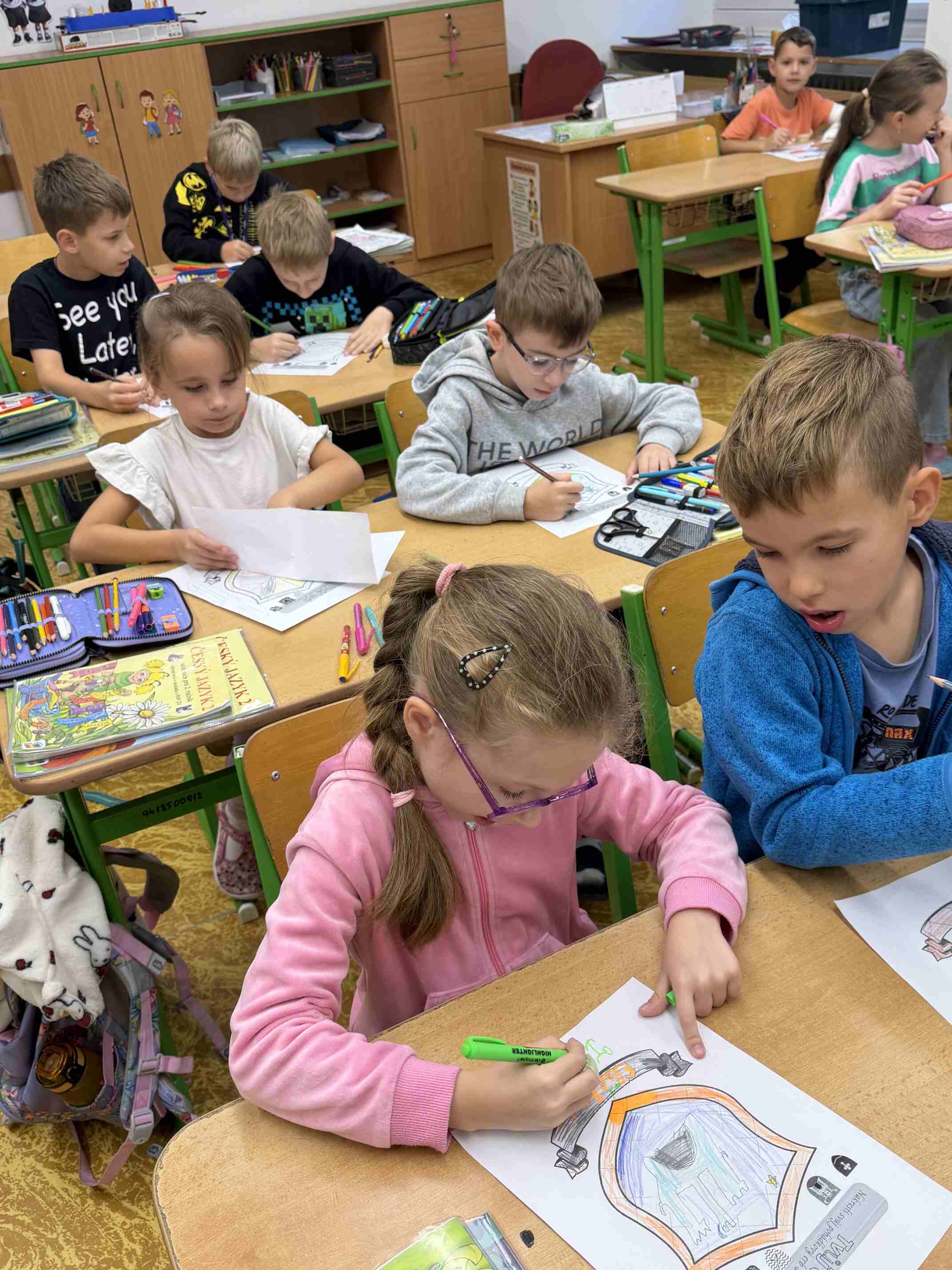 Putování za svatým Václavem v 2.B