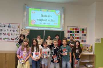Soutěž žáků 4. a 5. tříd v anglickém jazyce
