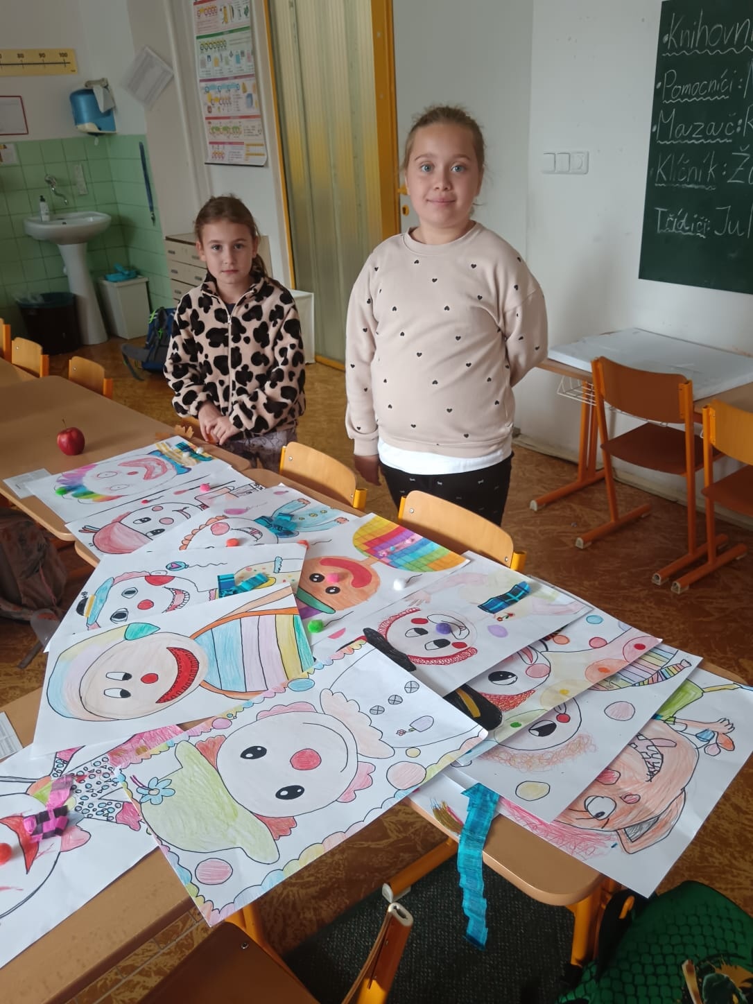 ŠD - Soutěž o nejlepšího namalovaného klauna