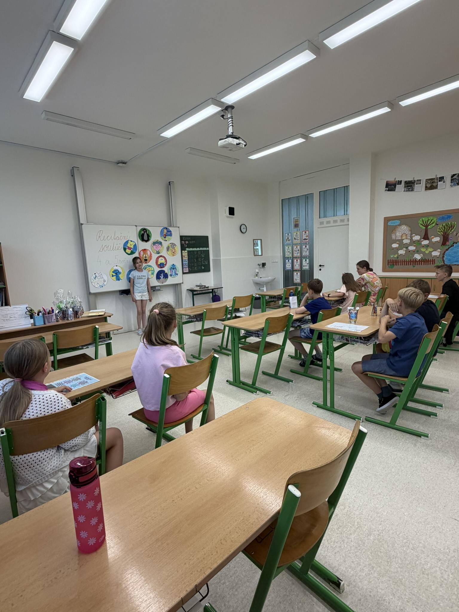 Školní kolo recitační soutěže žáků 4. a 5. tříd