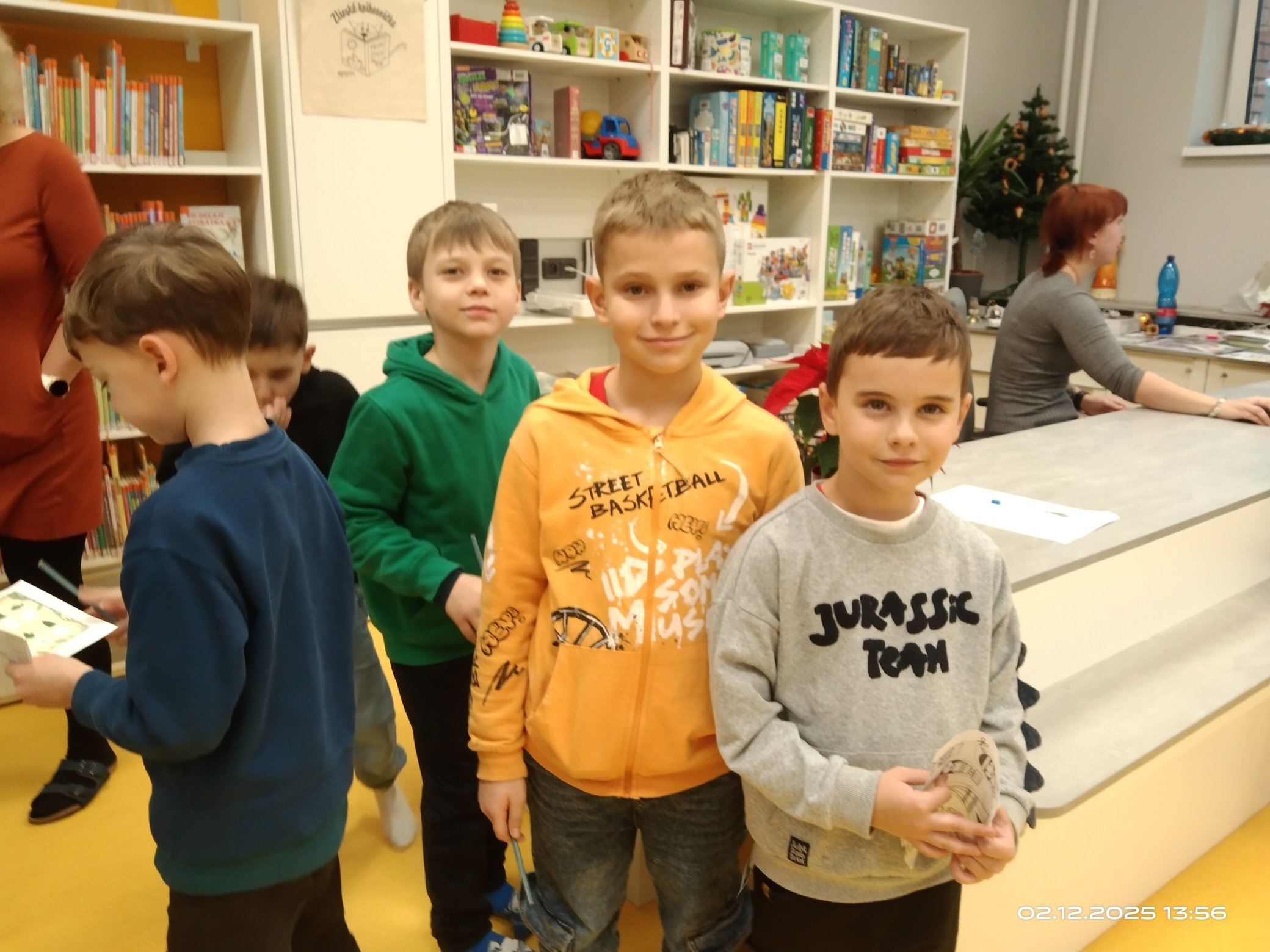 ŠD - Mikulášský program v dětském oddělení knihovny