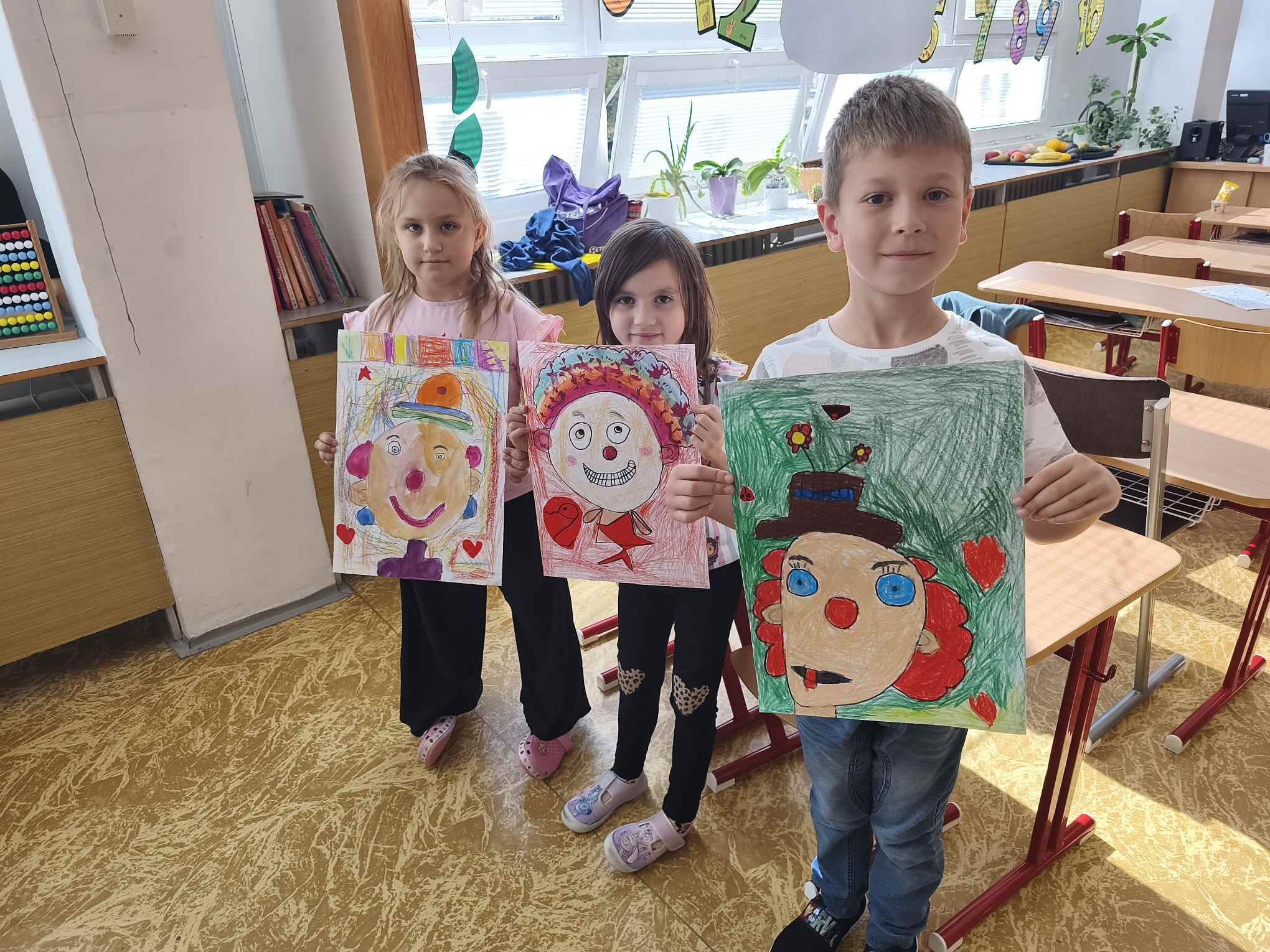 ŠD - Soutěž o nejlepšího namalovaného klauna